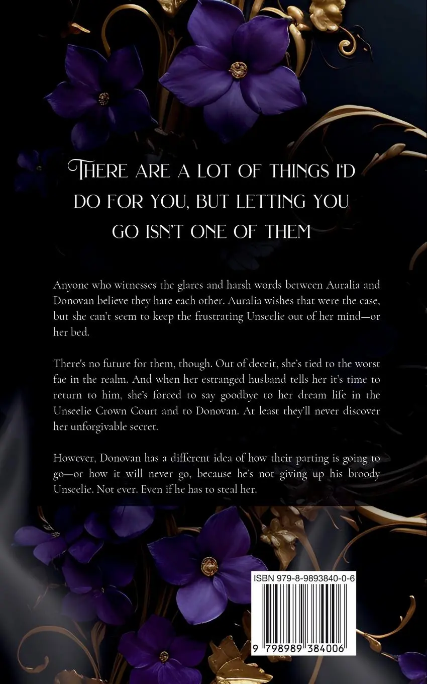 Rückseite: 9798989384006 | Stealing the Bogeyman's Bride | A spicy fae romantasy | Poppy Minnix
