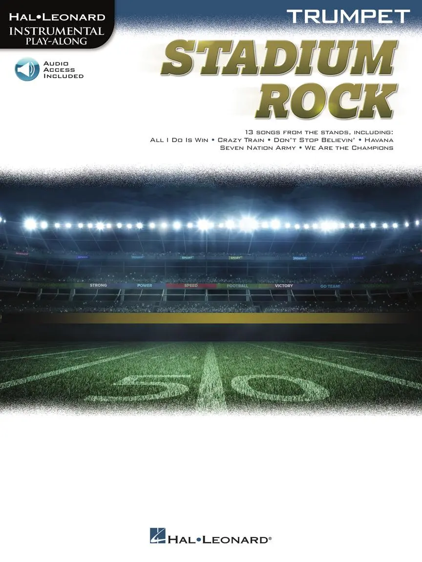Cover: 888680984106 | Stadium Rock for Trumpet | Instrumental Play-Along | 2019