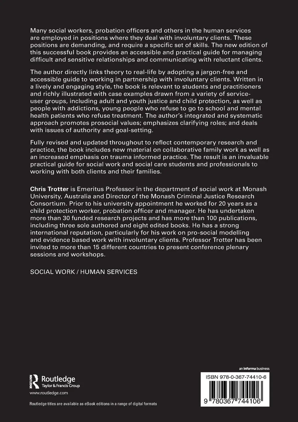 Rückseite: 9780367744106 | Working with Involuntary Clients | A Guide to Practice | Chris Trotter