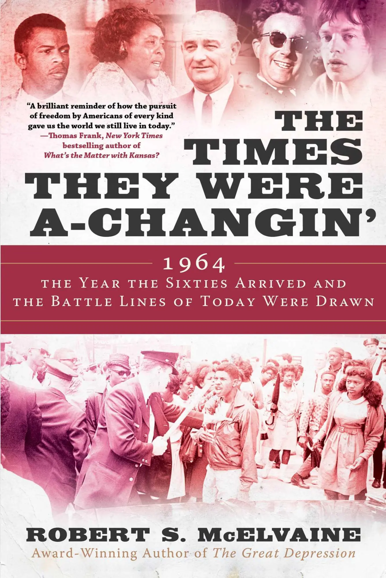 Cover: 9781950994106 | The Times They Were A-Changin' | Robert S McElvaine | Buch | Gebunden