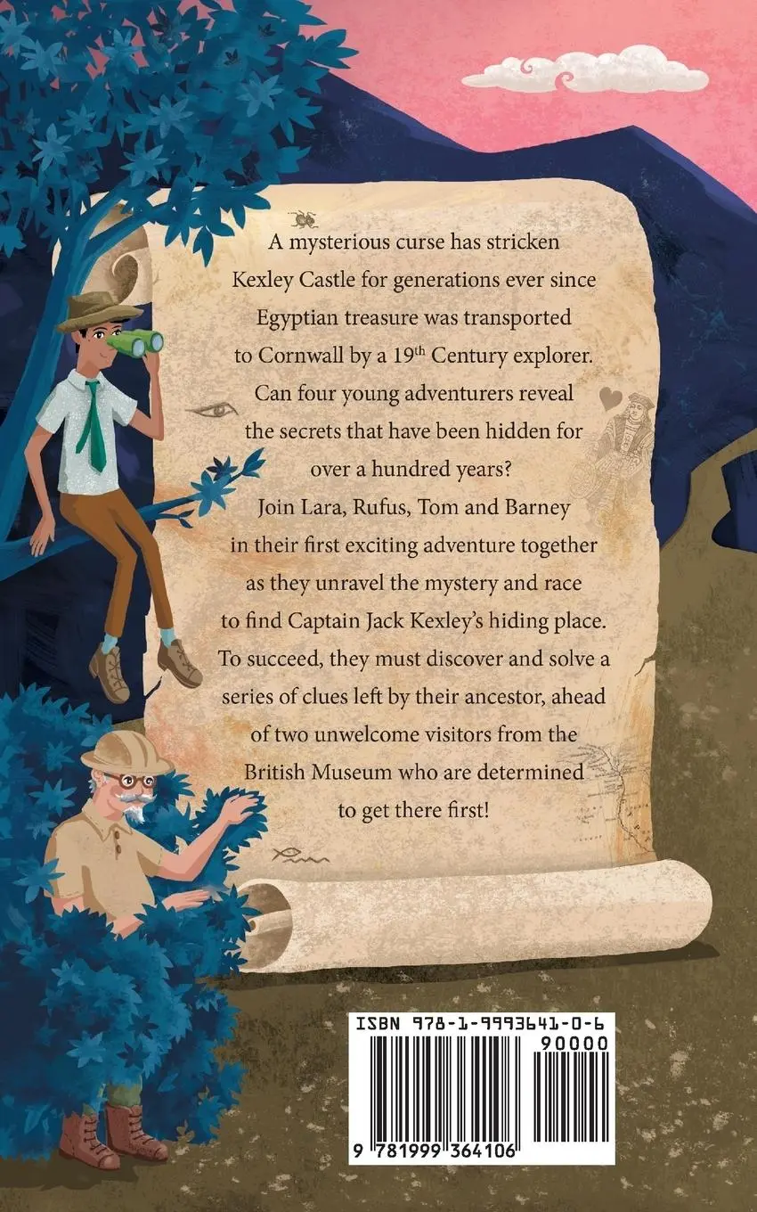 Rückseite: 9781999364106 | The Adventurers and the Cursed Castle | Jemma Hatt | Taschenbuch