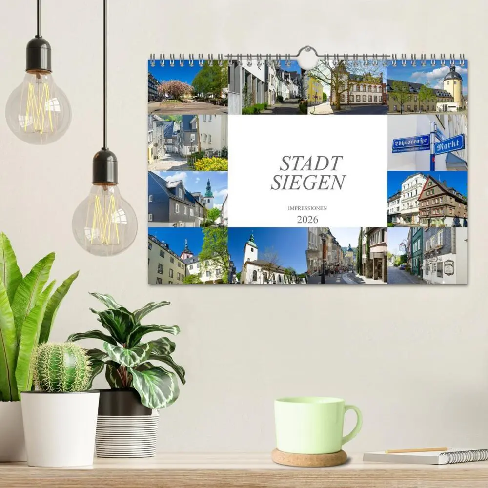 Bild: 9783457604106 | Stadt Siegen Impressionen (Wandkalender 2026 DIN A4 quer), CALVENDO...