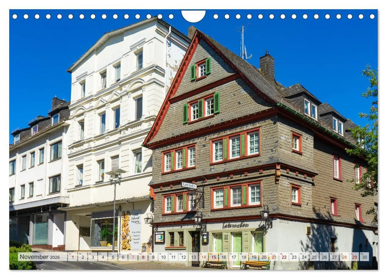Bild: 9783457604106 | Stadt Siegen Impressionen (Wandkalender 2026 DIN A4 quer), CALVENDO...