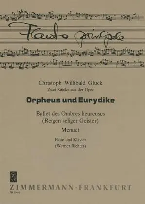 Cover: 9790010234106 | Ballet des Ombres heureuses (Reigen seliger Geister) und Menuett