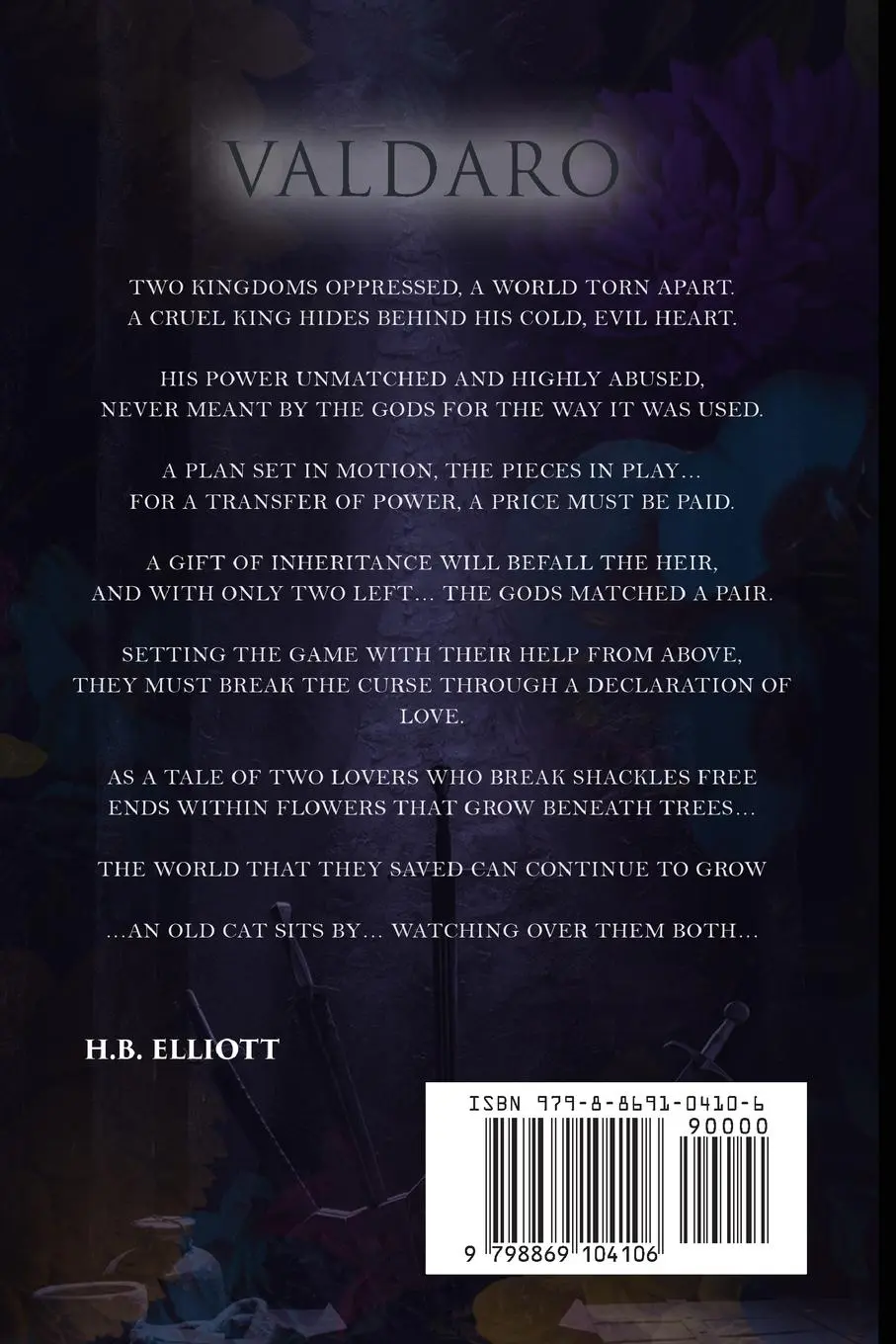 Rückseite: 9798869104106 | Valdaro | H. B. Elliott | Taschenbuch | Englisch | 2023