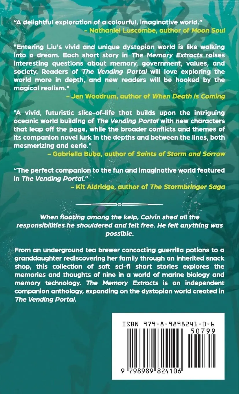 Rückseite: 9798989824106 | The Memory Extracts | Judy Liu | Taschenbuch | Englisch | 2024
