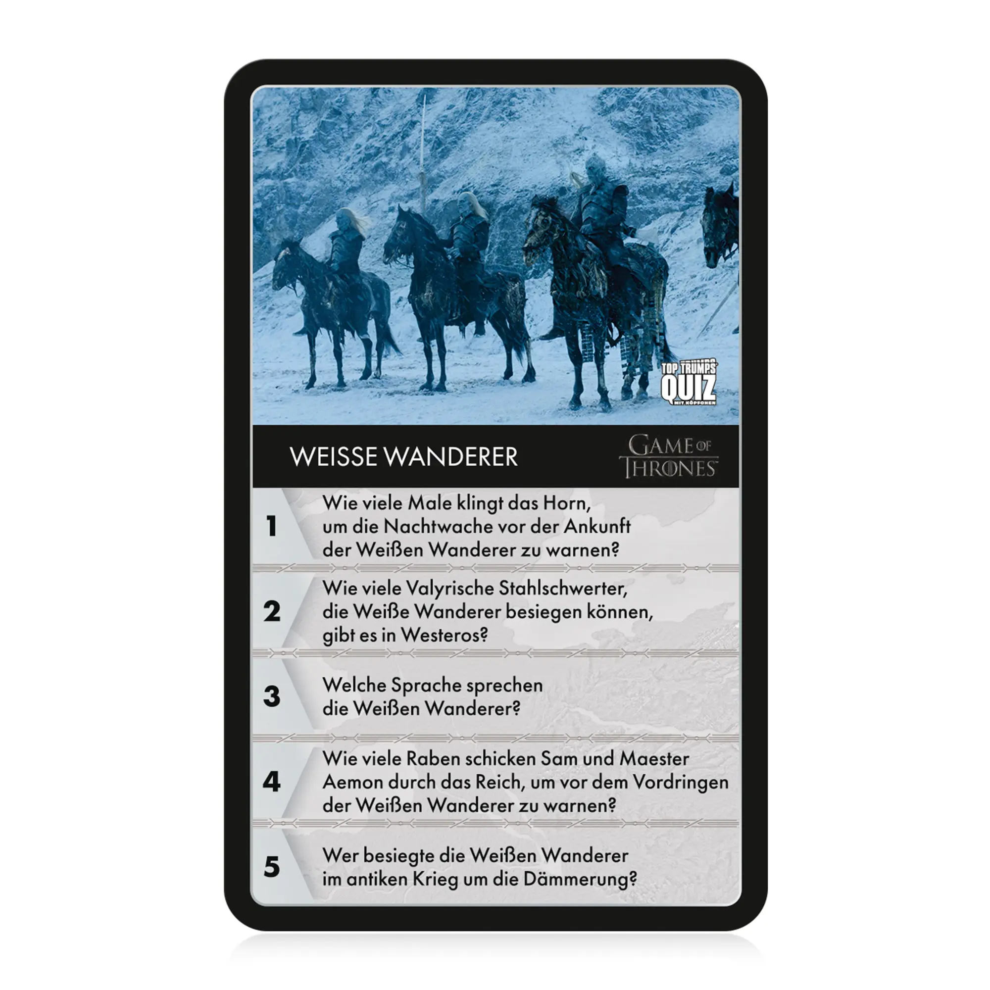 Bild: 4035576064206 | Quiz Game of Thrones | Spiel | Deutsch | 2023 | Winning Moves