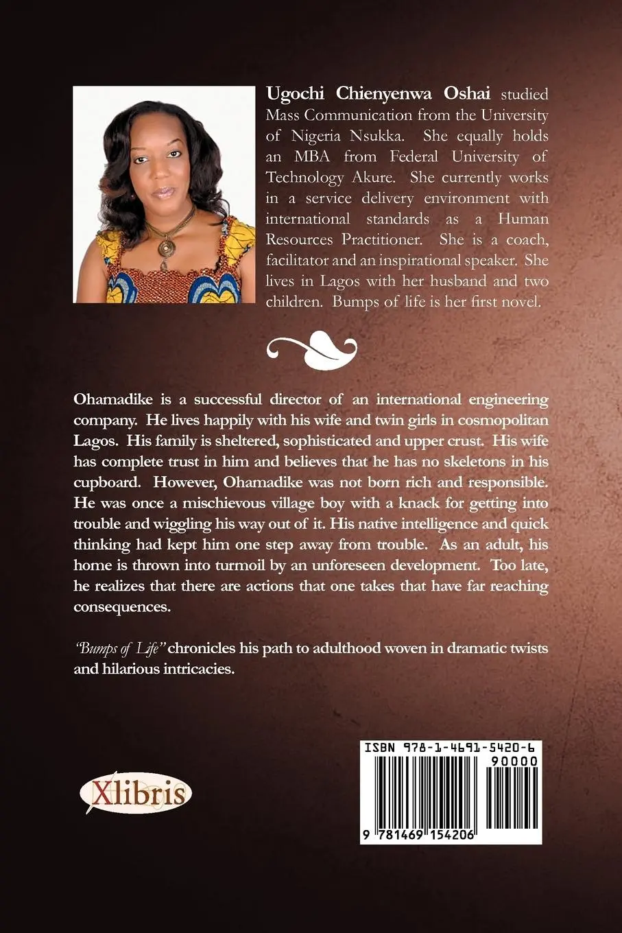 Rückseite: 9781469154206 | Bumps of Life | An African Tale | Ugochi Chienyenwa Oshai | Buch