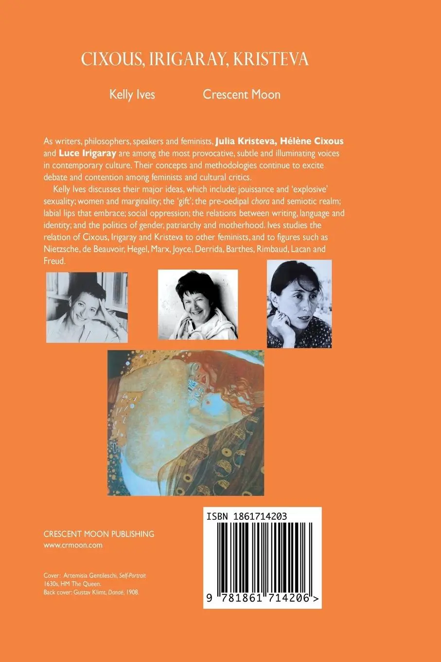 Rückseite: 9781861714206 | Cixous, Irigaray, Kristeva | The Jouissance of French Feminism | Ives