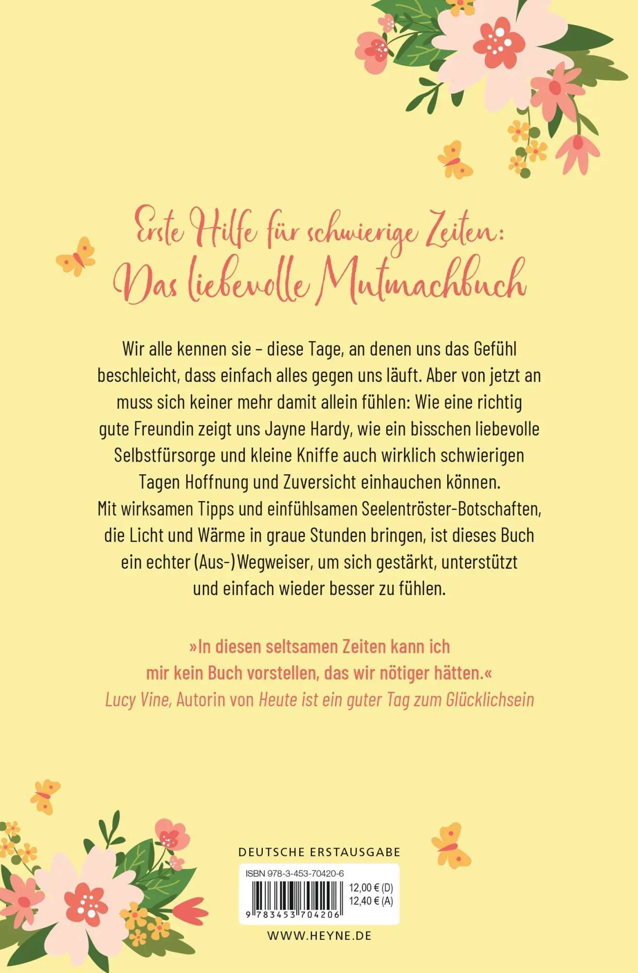 Bild: 9783453704206 | Fühl dich umarmt | Jayne Hardy | Taschenbuch | 272 S. | Deutsch | 2021