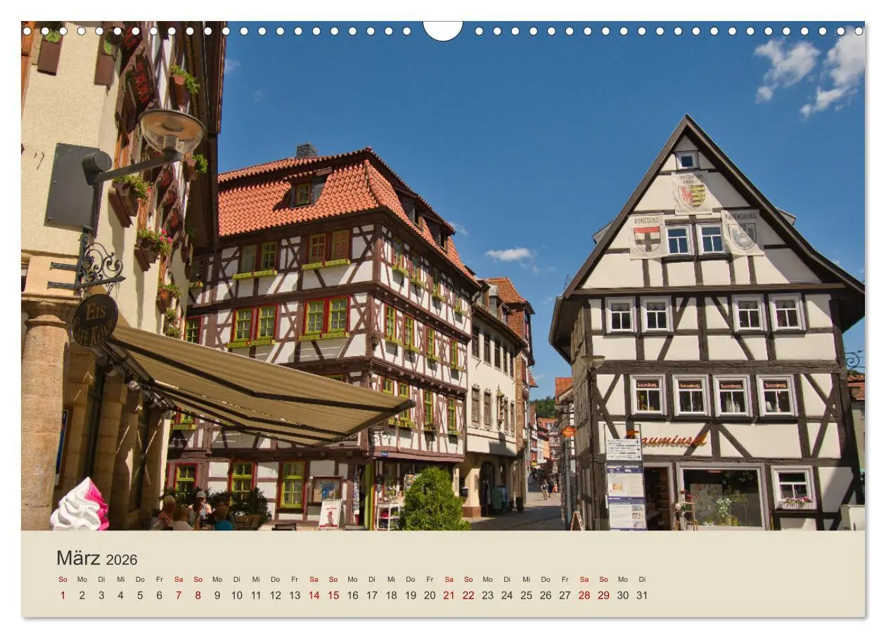 Bild: 9783457384206 | Sommer in Schmalkalden (Wandkalender 2026 DIN A3 quer), CALVENDO...