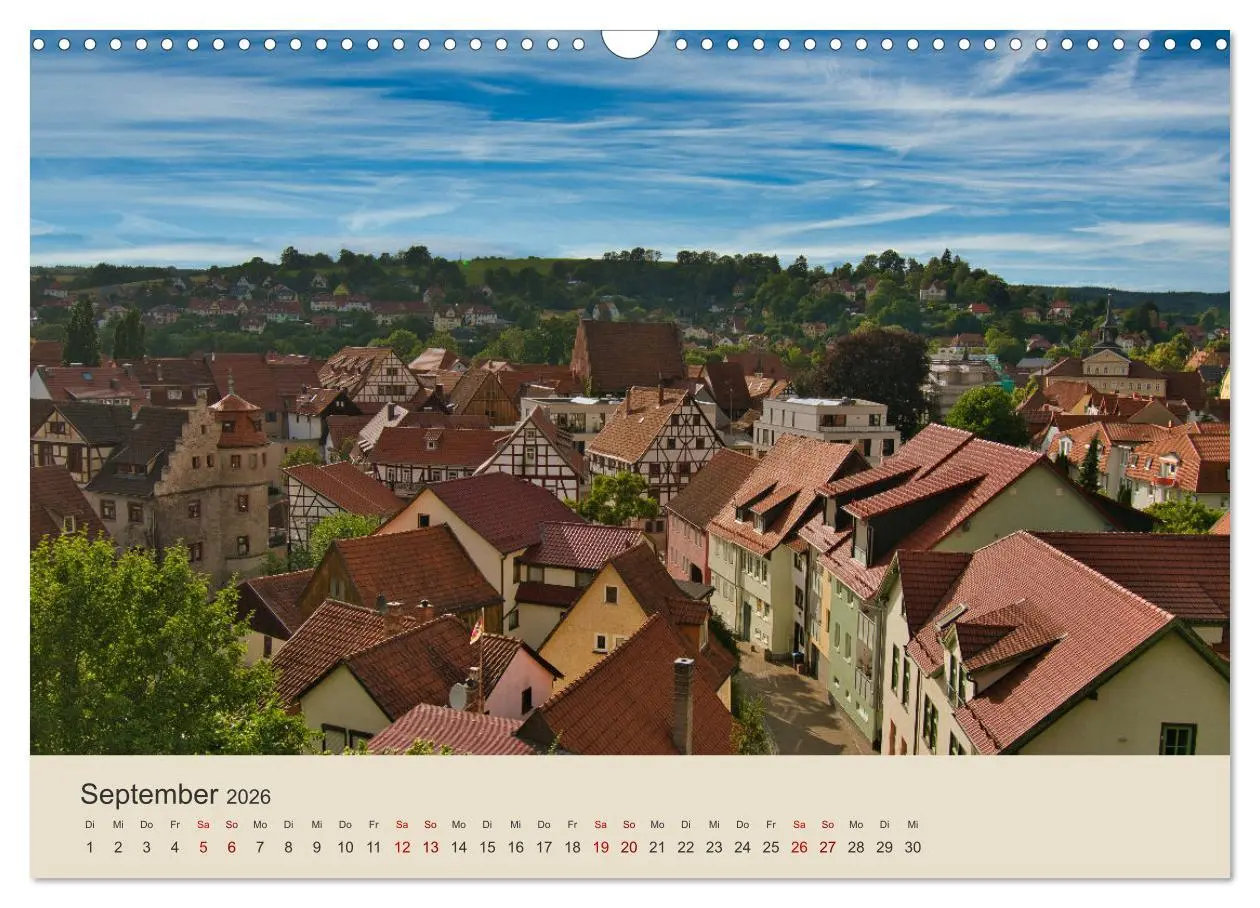Bild: 9783457384206 | Sommer in Schmalkalden (Wandkalender 2026 DIN A3 quer), CALVENDO...
