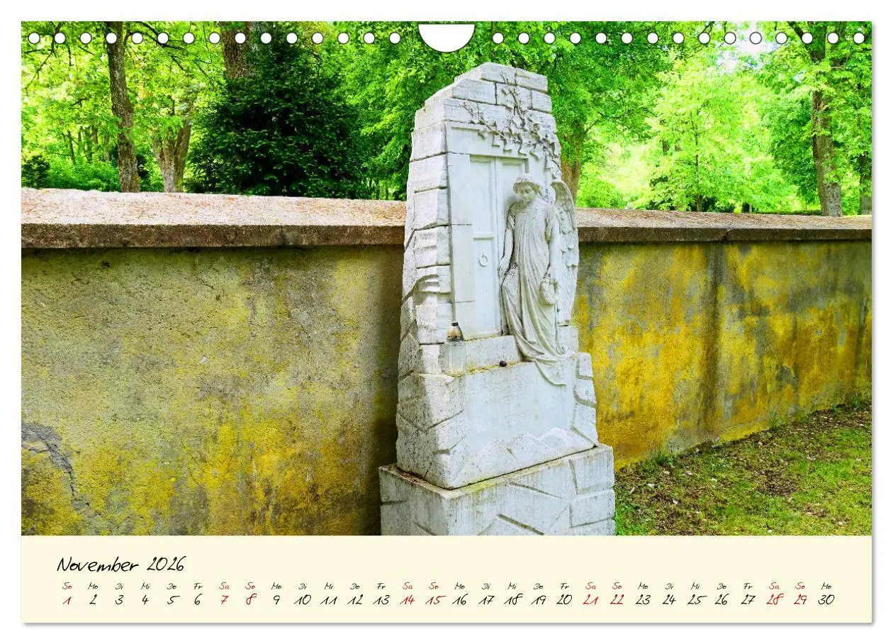 Bild: 9783457694206 | Friedhöfe - Orte der Ruhe und des Gedenkens (Wandkalender 2026 DIN...