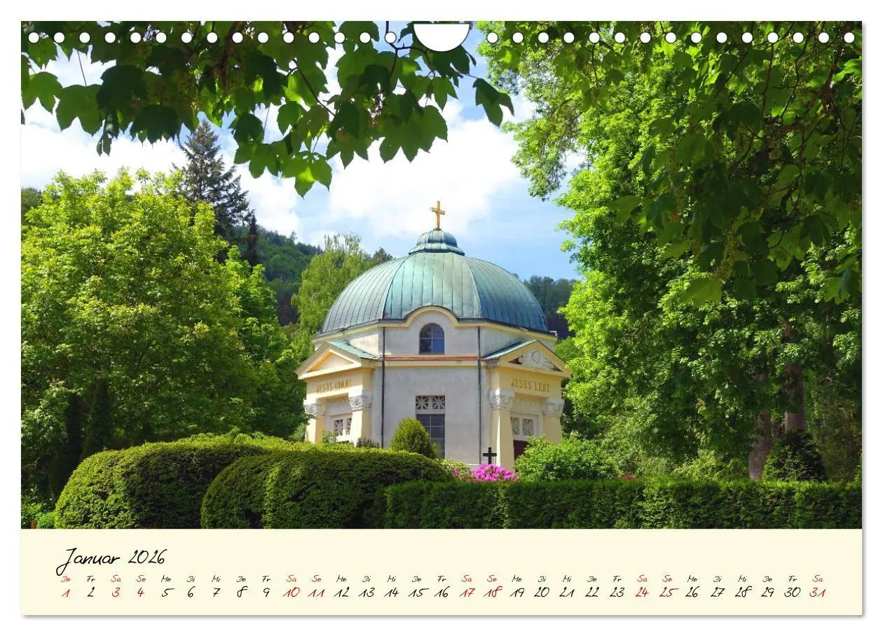 Bild: 9783457694206 | Friedhöfe - Orte der Ruhe und des Gedenkens (Wandkalender 2026 DIN...