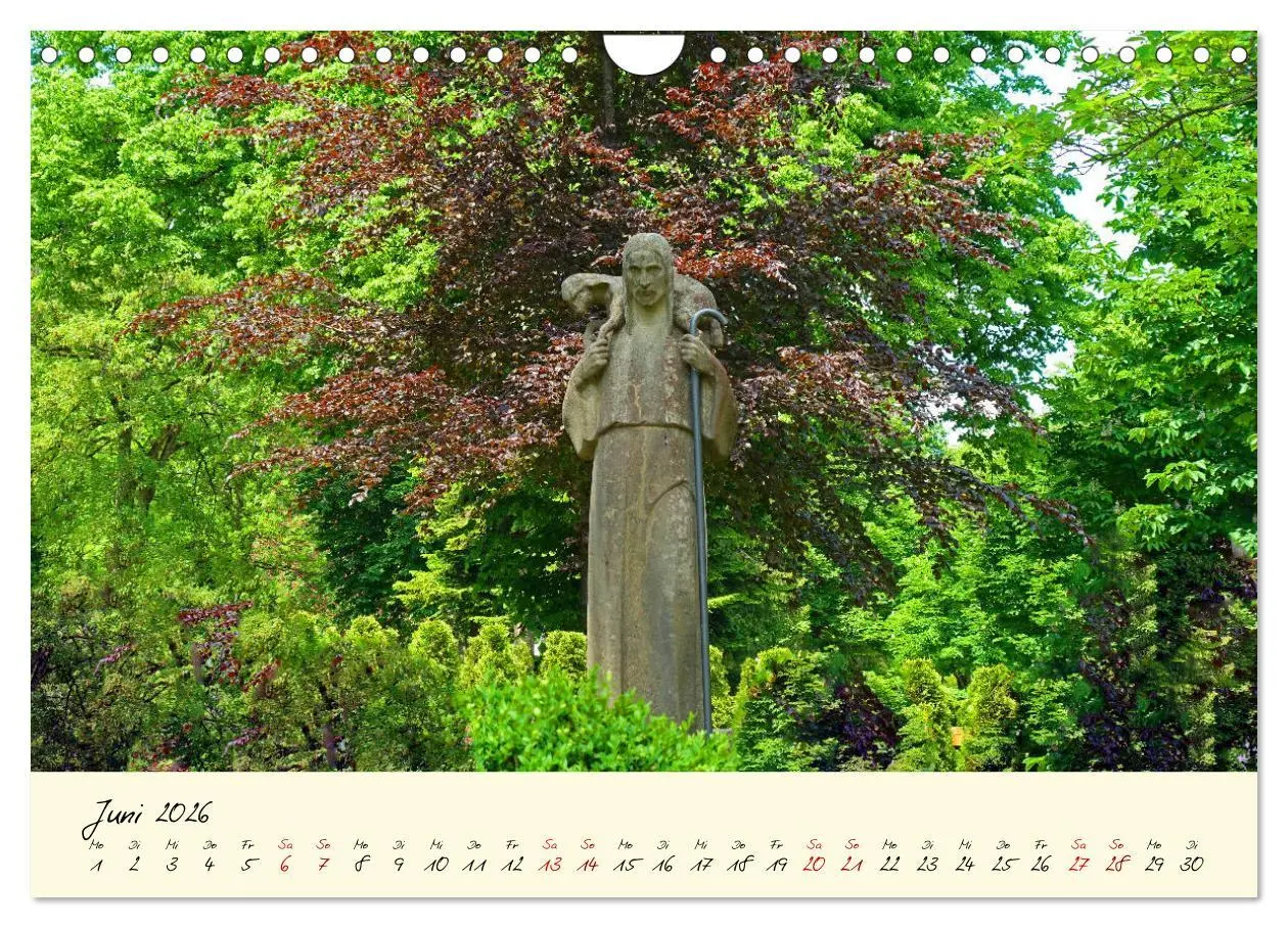 Bild: 9783457694206 | Friedhöfe - Orte der Ruhe und des Gedenkens (Wandkalender 2026 DIN...