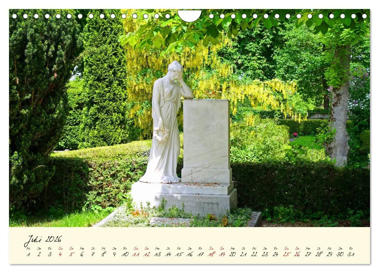 Bild: 9783457694206 | Friedhöfe - Orte der Ruhe und des Gedenkens (Wandkalender 2026 DIN...