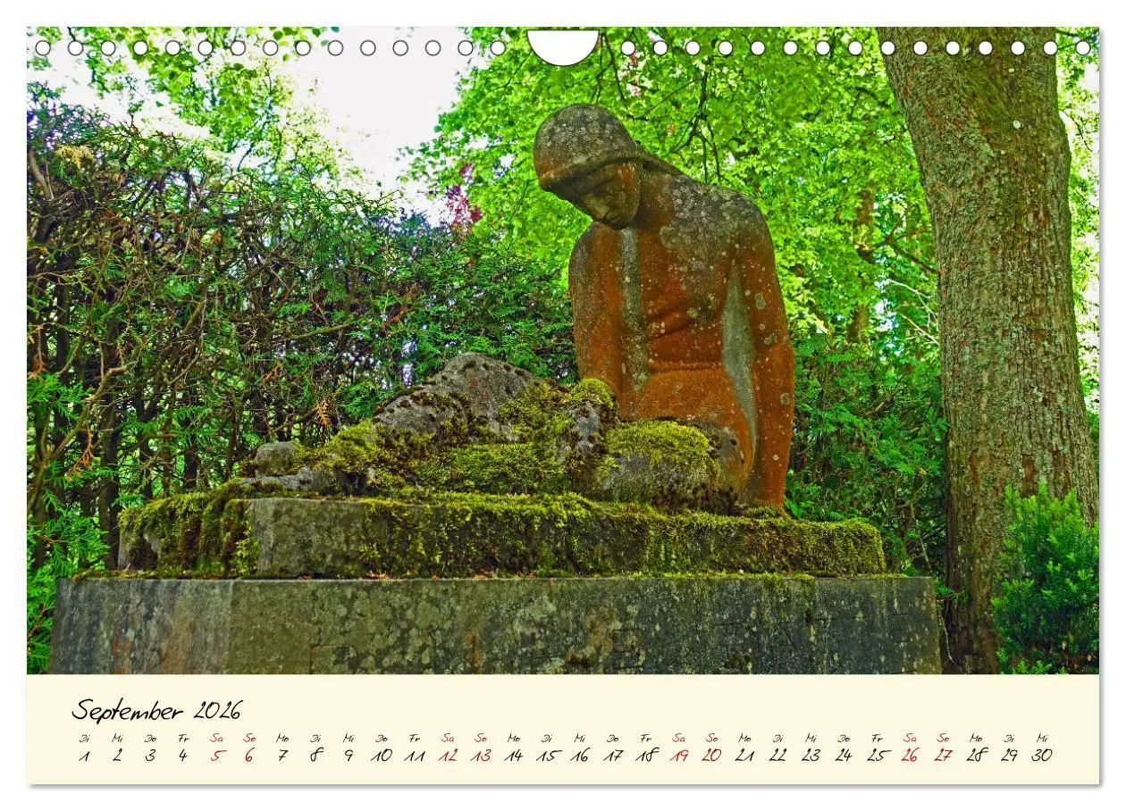 Bild: 9783457694206 | Friedhöfe - Orte der Ruhe und des Gedenkens (Wandkalender 2026 DIN...