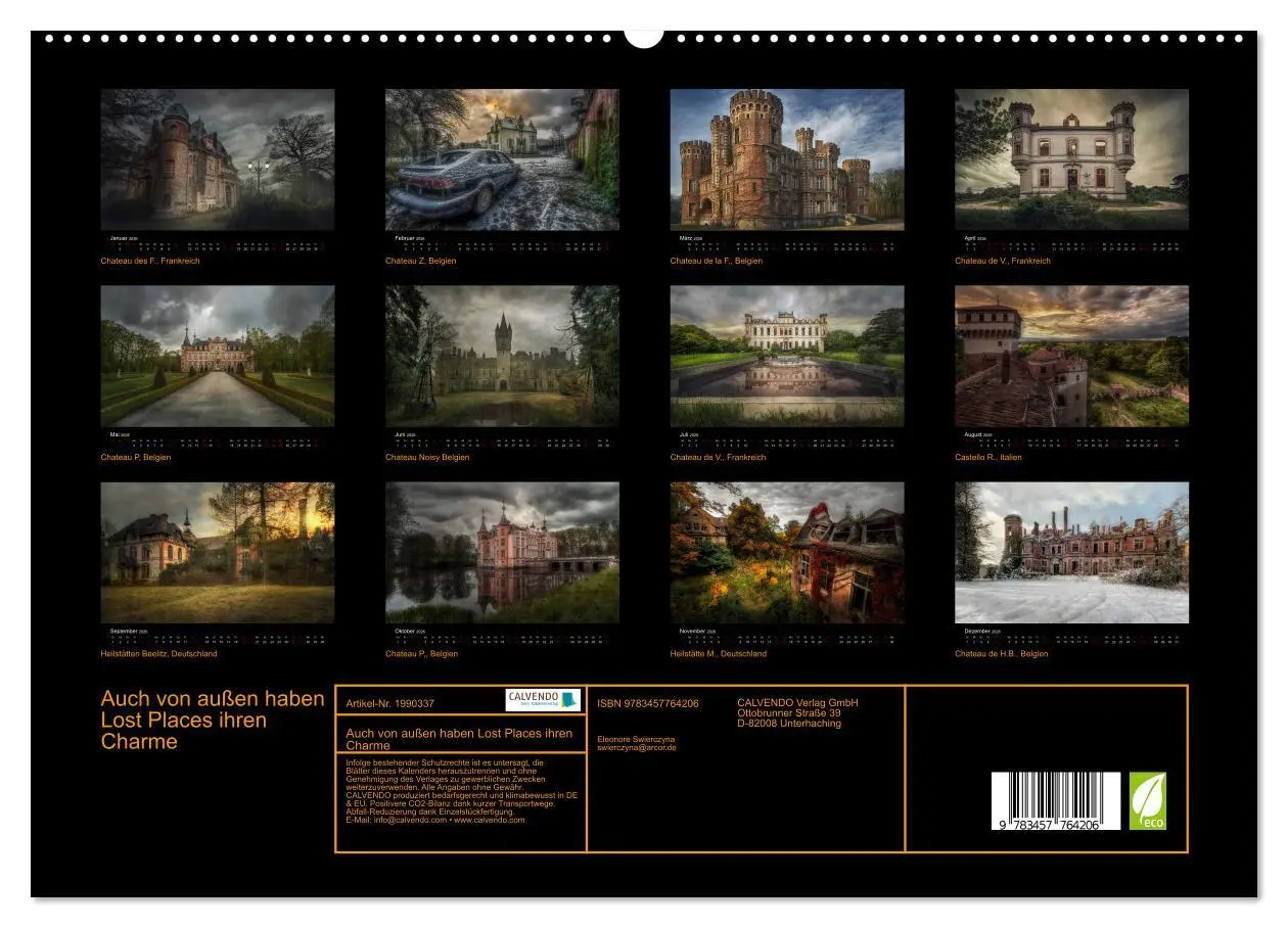 Bild: 9783457764206 | Auch von außen haben Lost Places ihren Charme (hochwertiger Premium...
