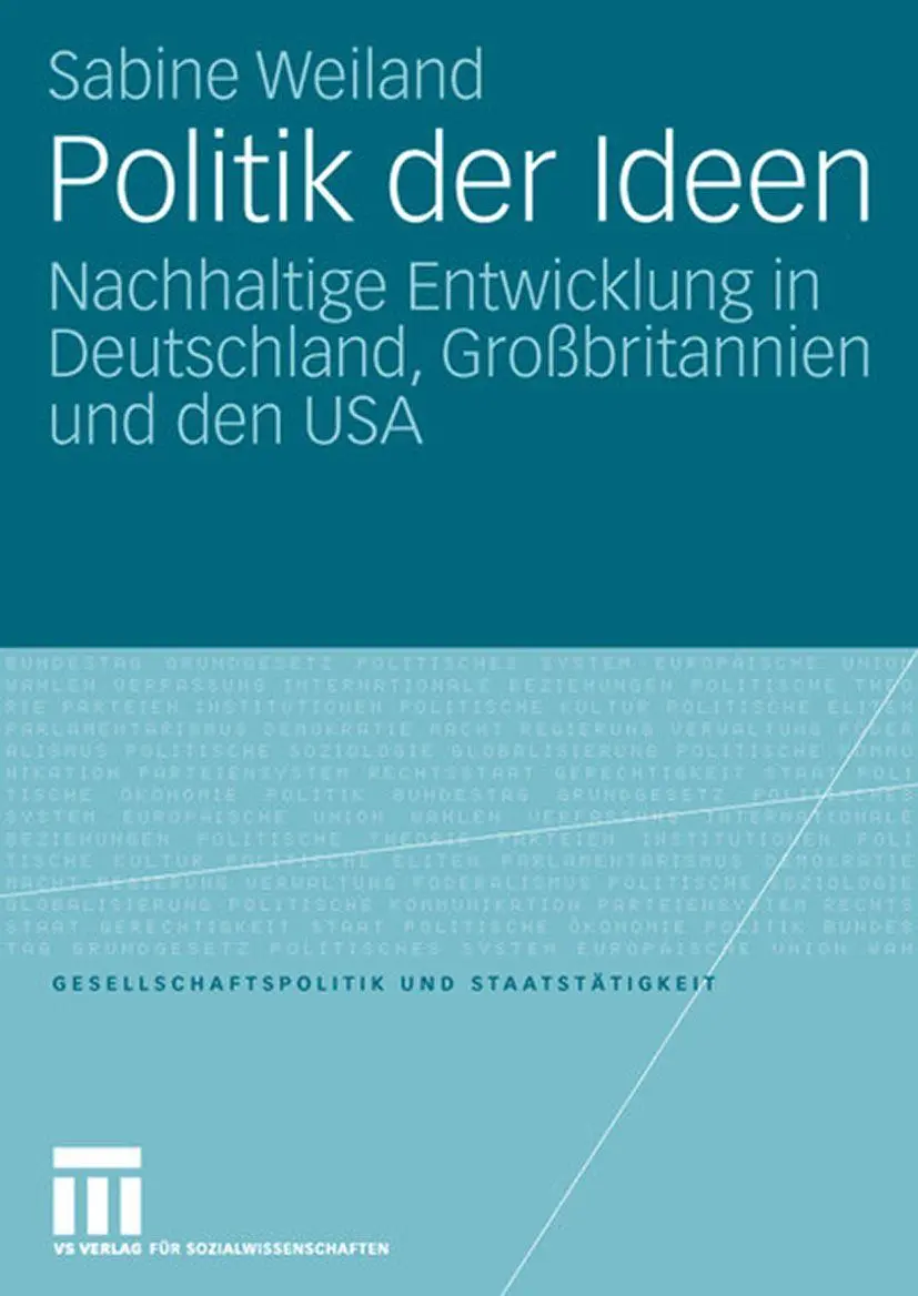 Cover: 9783531154206 | Politik der Ideen | Sabine Weiland | Taschenbuch | xi | Deutsch | 2007