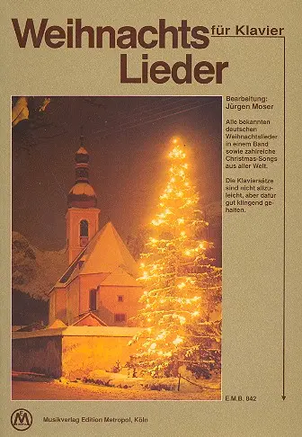 Cover: 9795016384206 | Weihnachtslieder | Buch | Edition Metropol Musikverlage