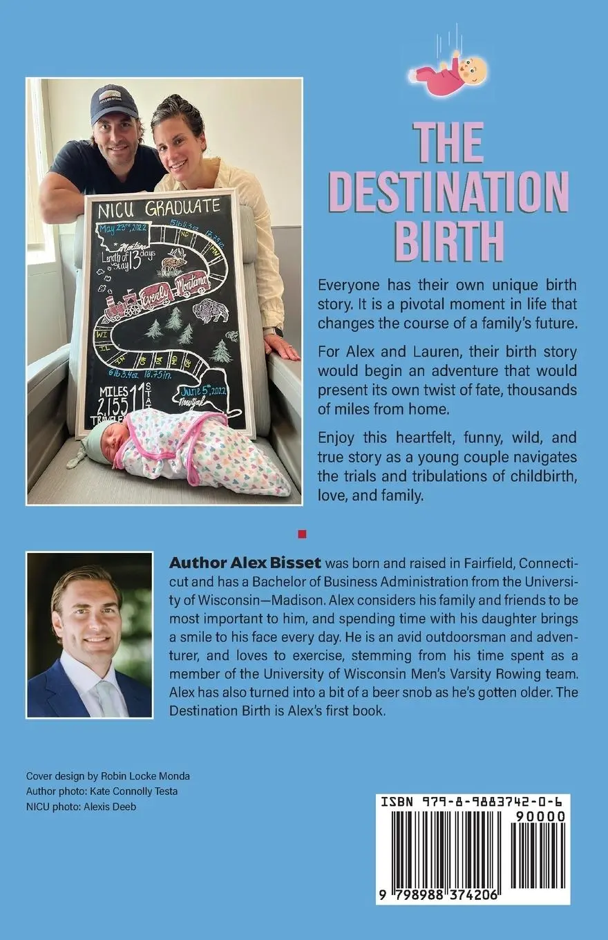 Rückseite: 9798988374206 | The Destination Birth | Alexander Bisset | Taschenbuch | Englisch