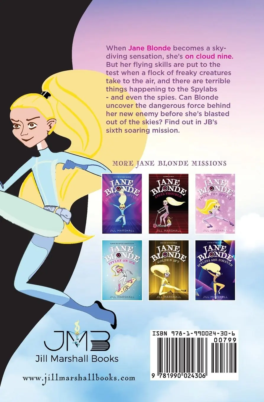 Rückseite: 9781990024306 | Jane Blonde Spy in the Sky | Jill Marshall | Taschenbuch | Englisch