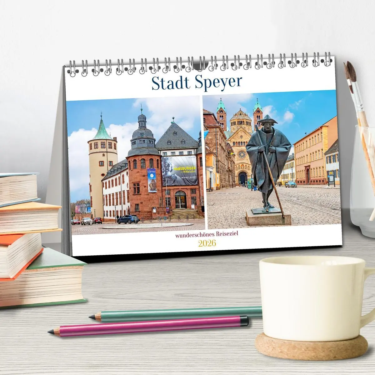 Bild: 9783457514306 | Stadt Speyer - wunderschönes Reiseziel (Tischkalender 2026 DIN A5...