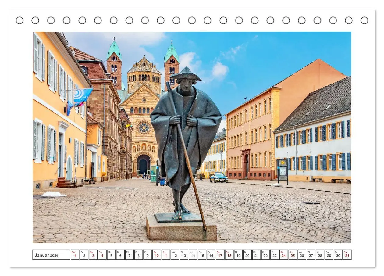 Bild: 9783457514306 | Stadt Speyer - wunderschönes Reiseziel (Tischkalender 2026 DIN A5...