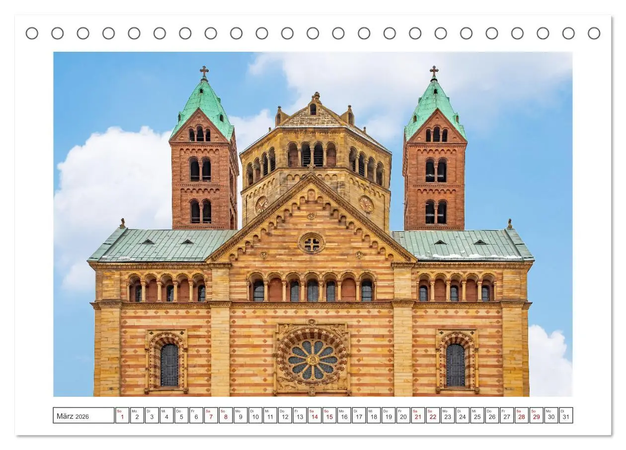 Bild: 9783457514306 | Stadt Speyer - wunderschönes Reiseziel (Tischkalender 2026 DIN A5...