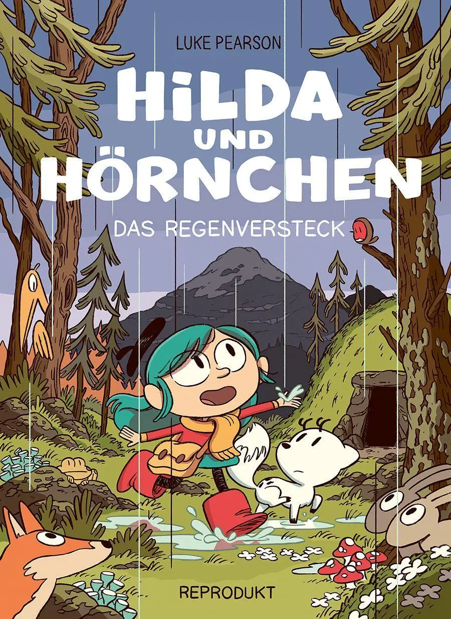 Cover: 9783956404306 | Hilda und Hörnchen | Das Regenversteck | Luke Pearson | Buch | 56 S.