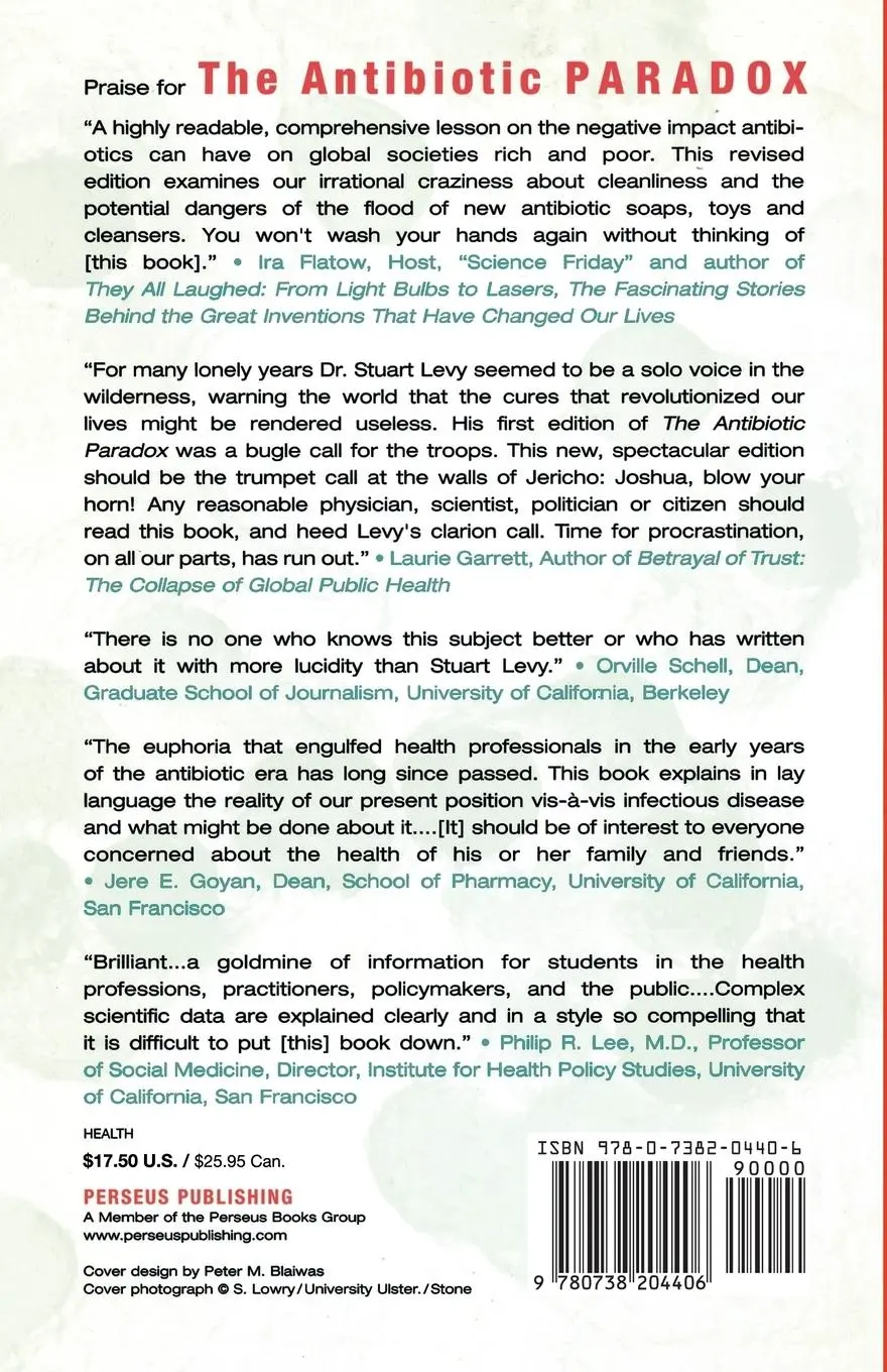 Rückseite: 9780738204406 | The Antibiotic Paradox | Stuart B. Levy | Taschenbuch | Englisch