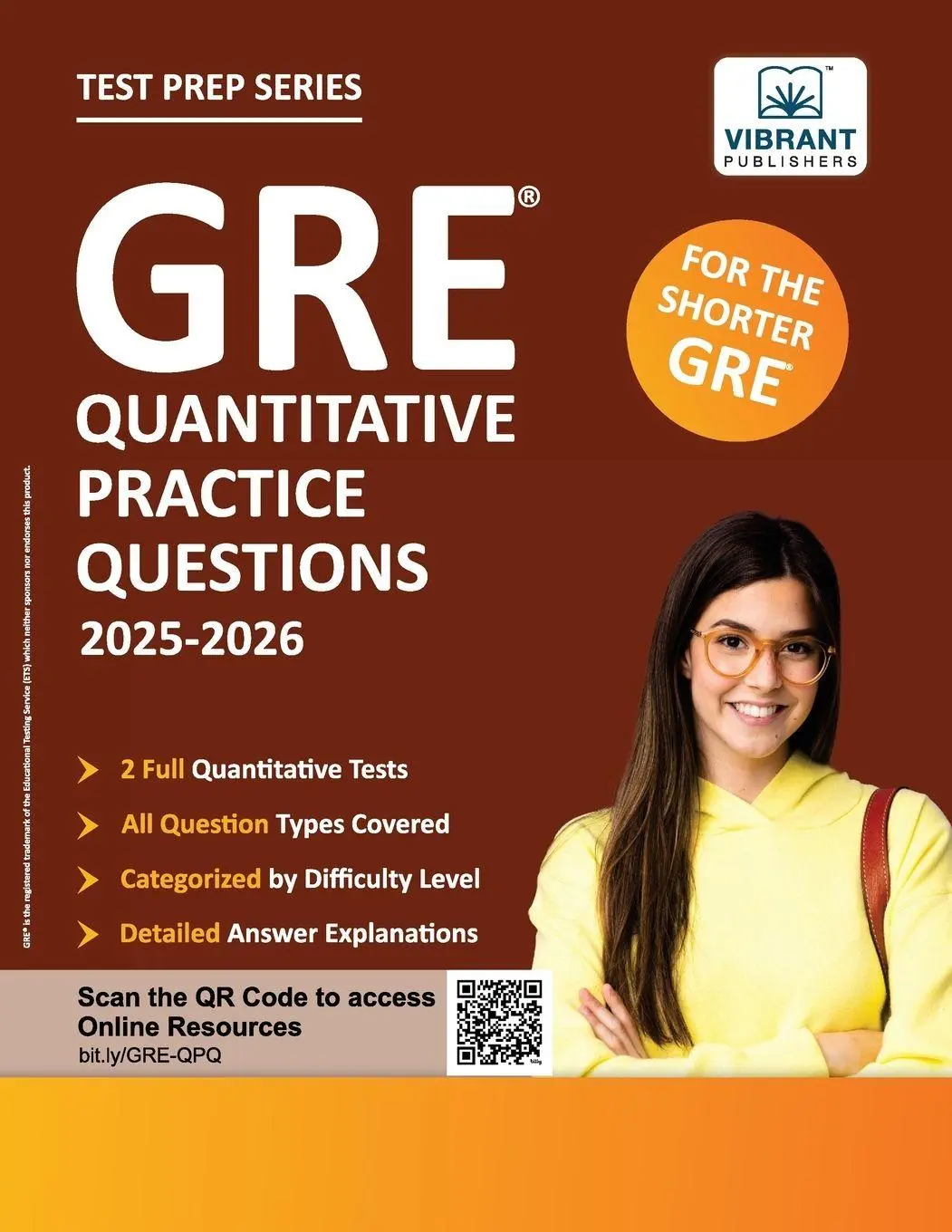 Cover: 9781636514406 | GRE Quantitative Practice Questions | Vibrant Publishers | Taschenbuch