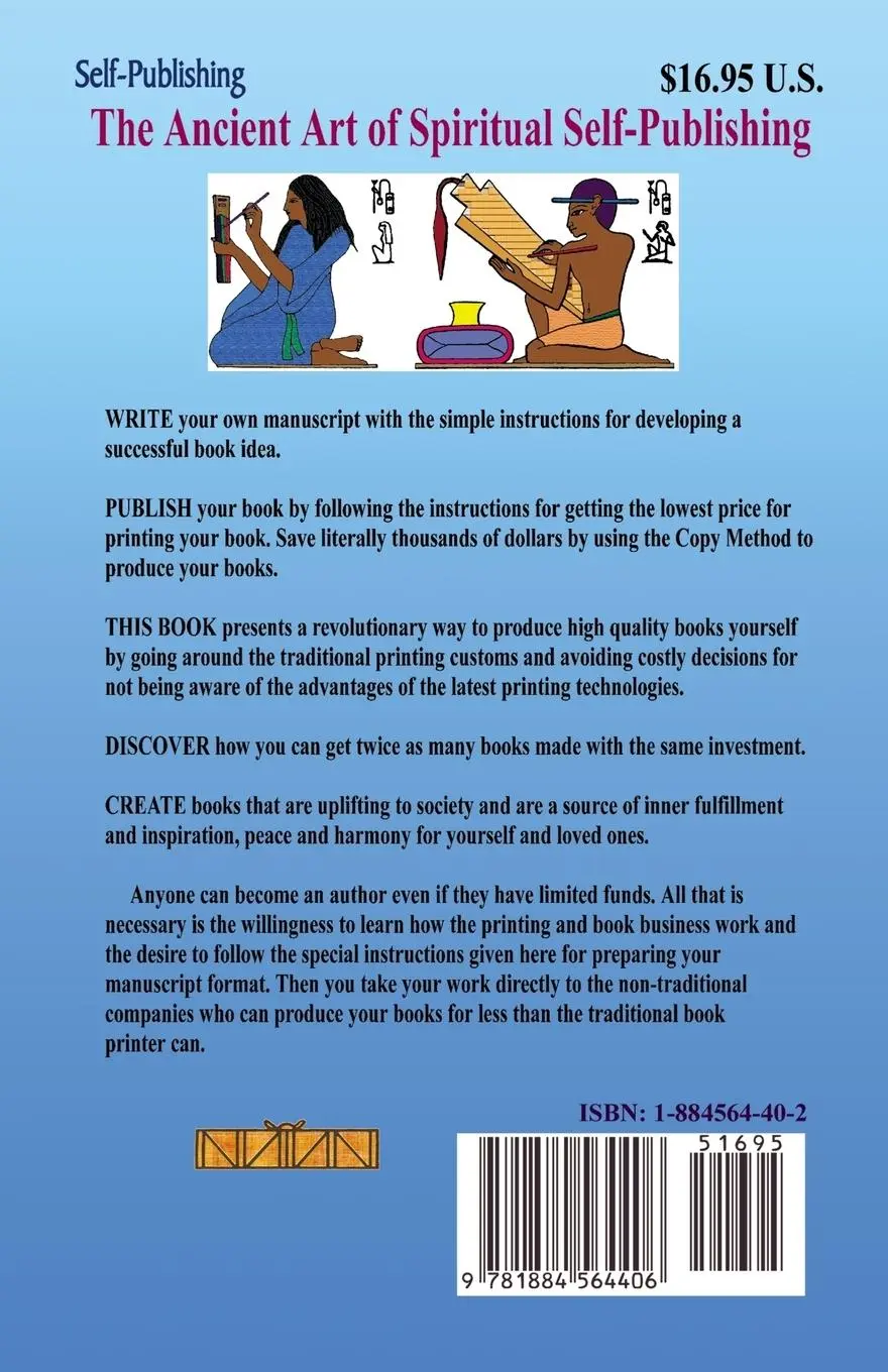 Rückseite: 9781884564406 | SELF-PUBLISHING FOR PROFIT, SPIRITUAL FULFILLMENT AND SERVICE TO...