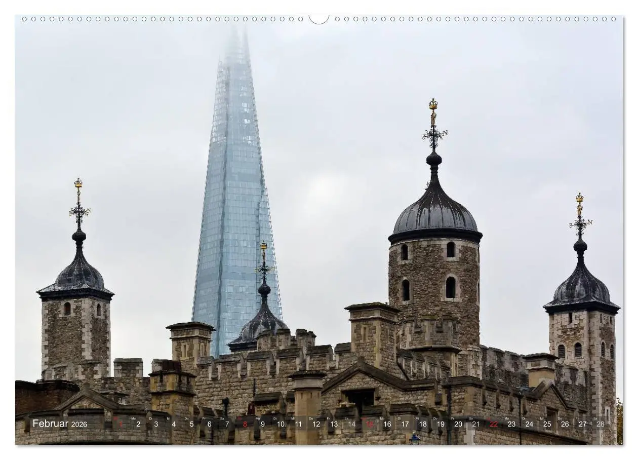 Bild: 9783516074406 | Londoner Perspektiven (hochwertiger Premium Wandkalender 2026 DIN...