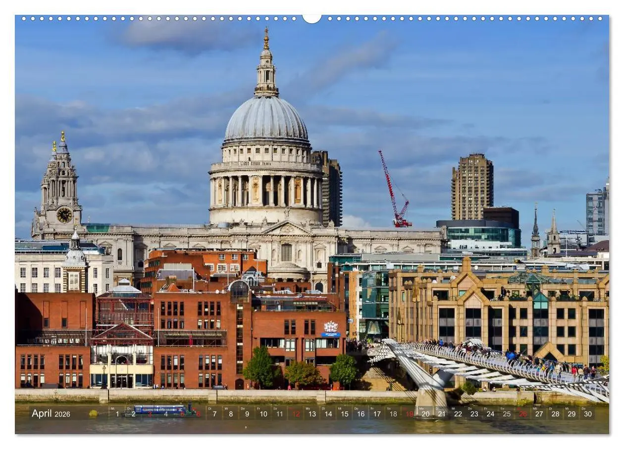 Bild: 9783516074406 | Londoner Perspektiven (hochwertiger Premium Wandkalender 2026 DIN...