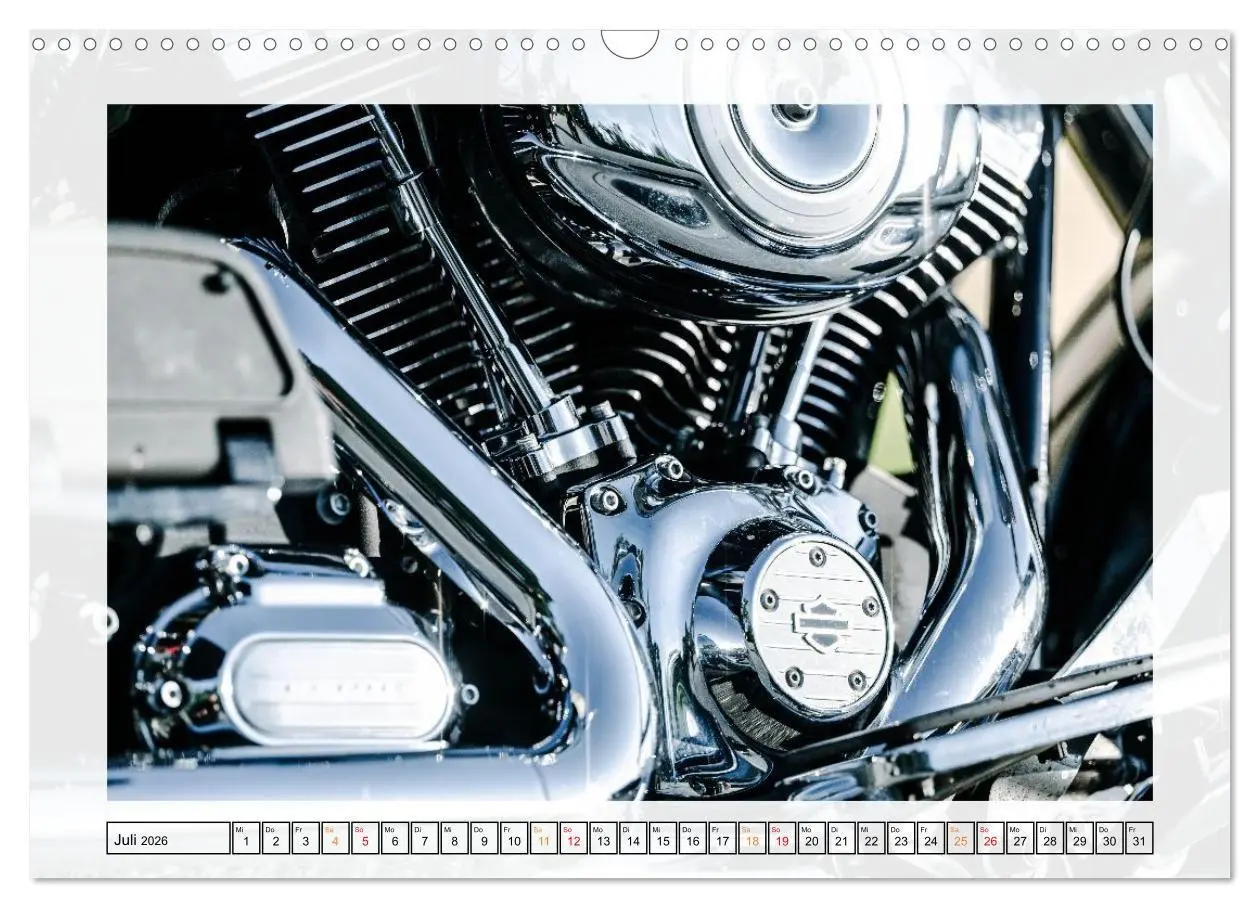 Bild: 9783516694406 | Legendäre Linien - Harley Road King im Detail (Wandkalender 2026...
