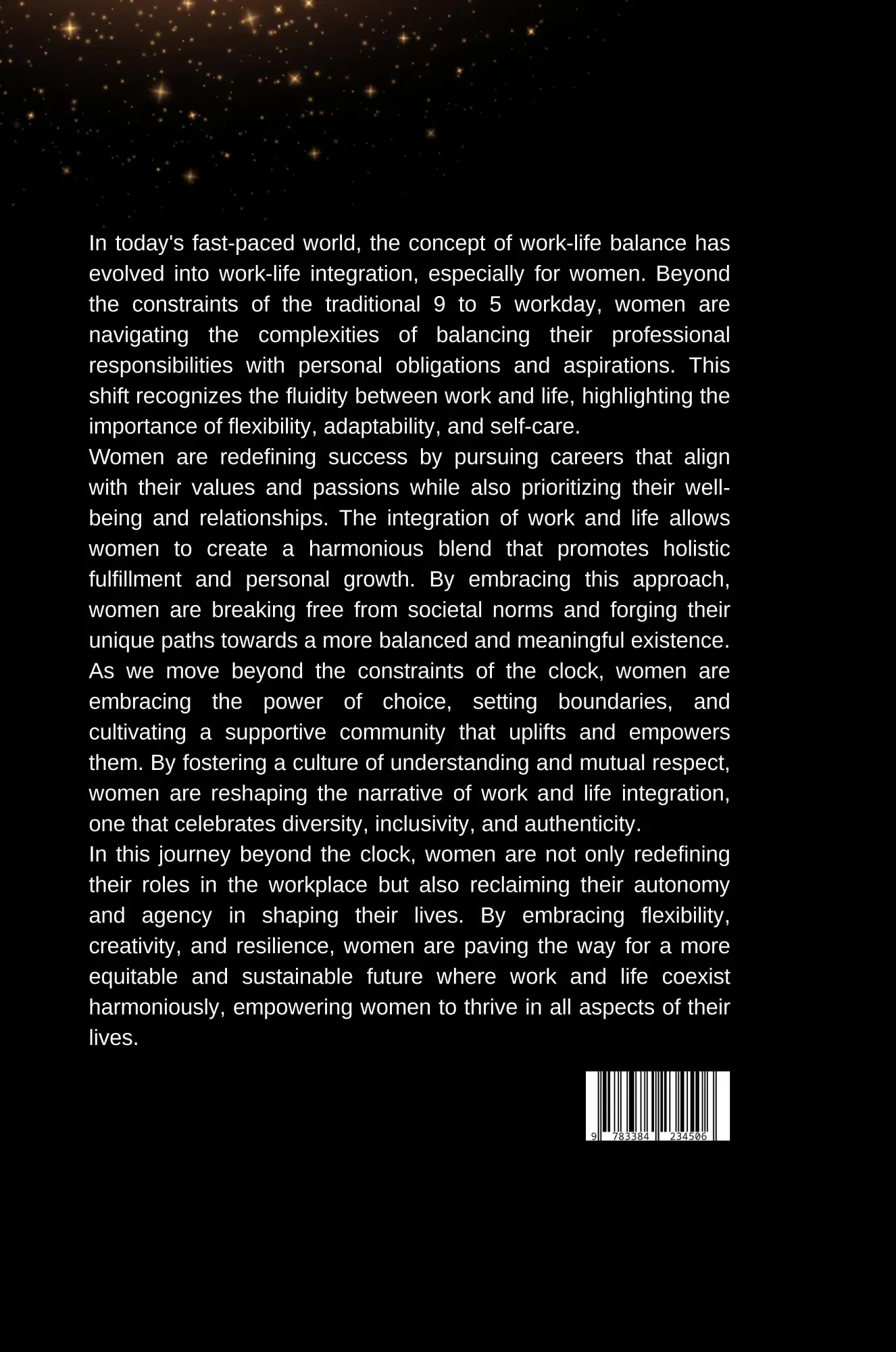 Rückseite: 9783384234506 | Beyond the Clock: Women's Work &amp; Life Integration | Molina | Buch