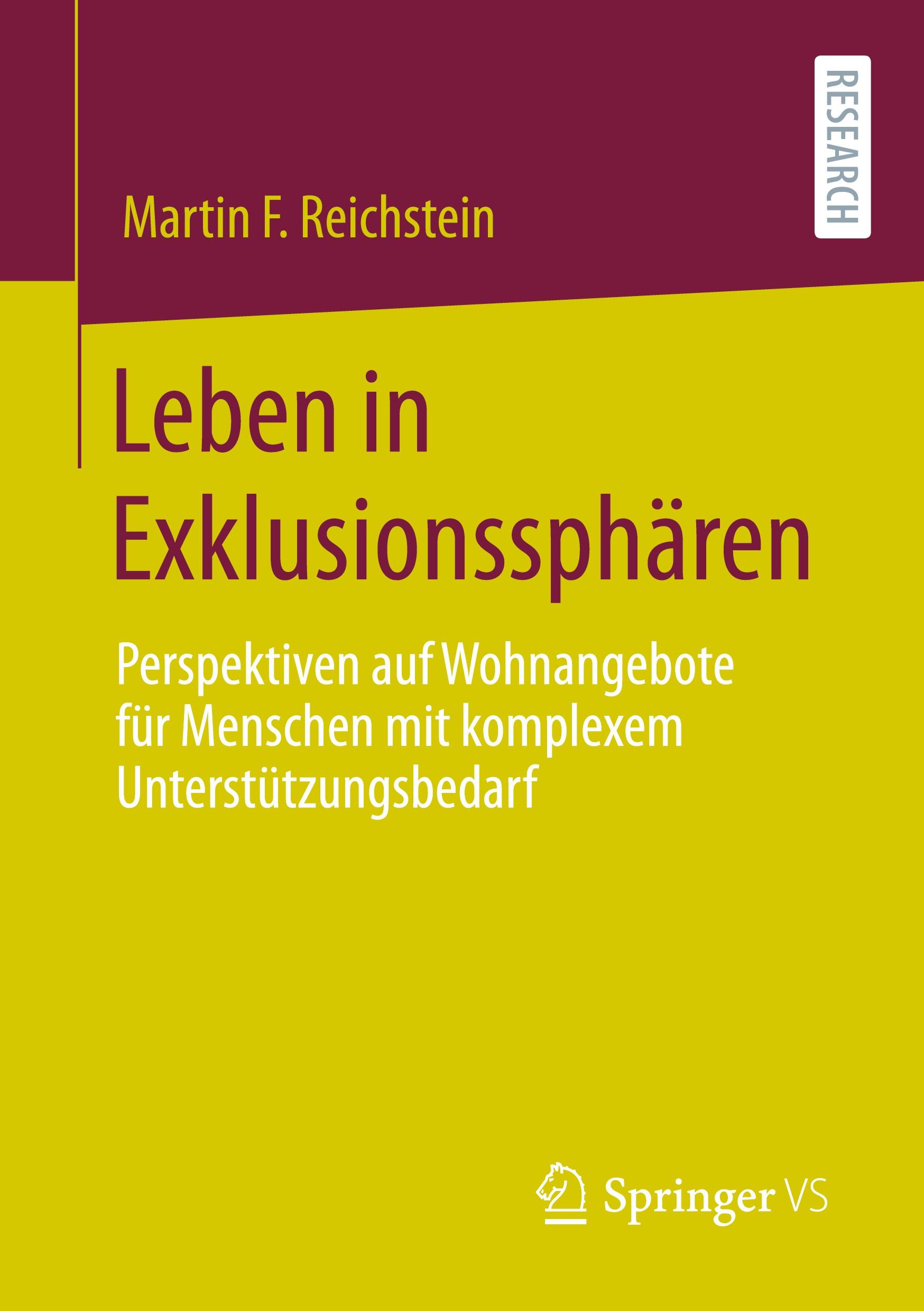 Cover: 9783658324506 | Leben in Exklusionssphären | Martin F. Reichstein | Taschenbuch | xv