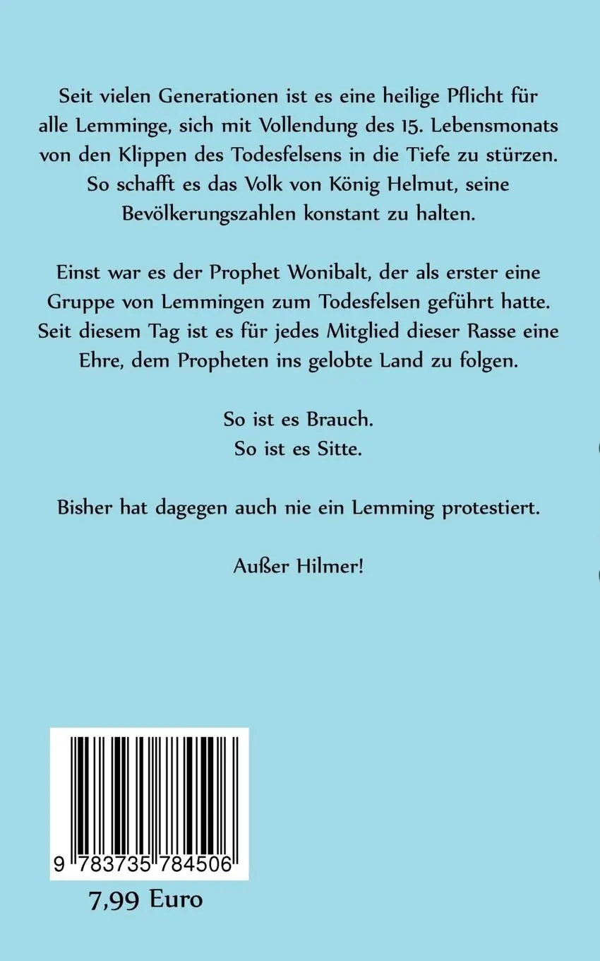 Rückseite: 9783735784506 | Hilmer | Der Lemming, der nicht sterben wollte | Jörg Olbrich | Buch