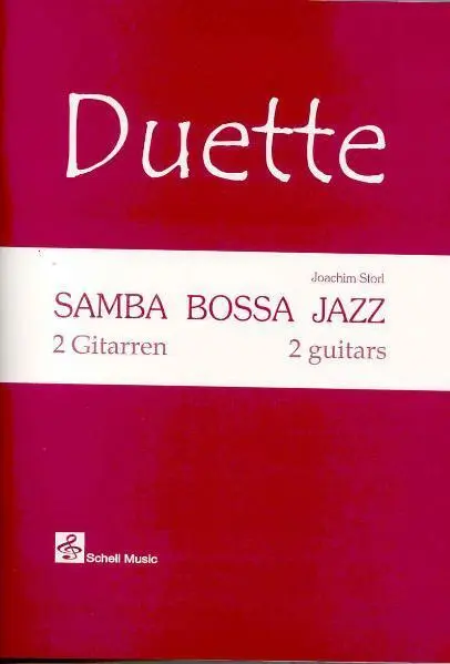 Cover: 9783940474506 | Duette. Samba, Bossa, Jazz | Mit Playalong Audio-CD | Joachim Storl