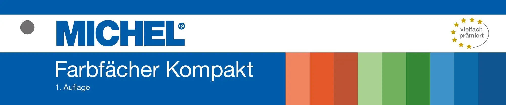 Cover: 9783954024506 | Farbfächer Kompakt | MICHEL-Redaktion | Buch | 92 S. | Deutsch | 2023
