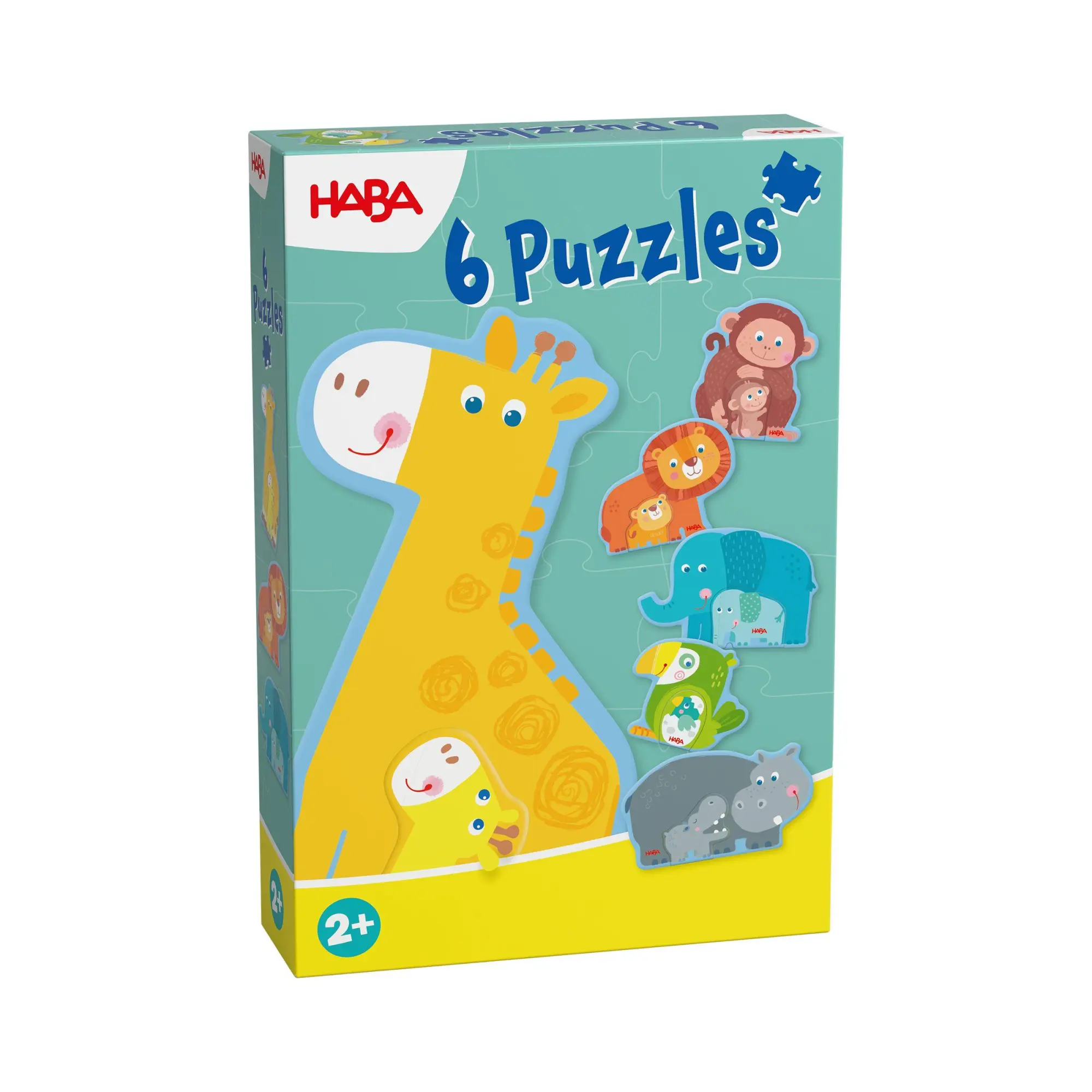 Cover: 4010168284606 | 6 erste Puzzles - Tierfamilie | Spiel | Deutsch | 2025