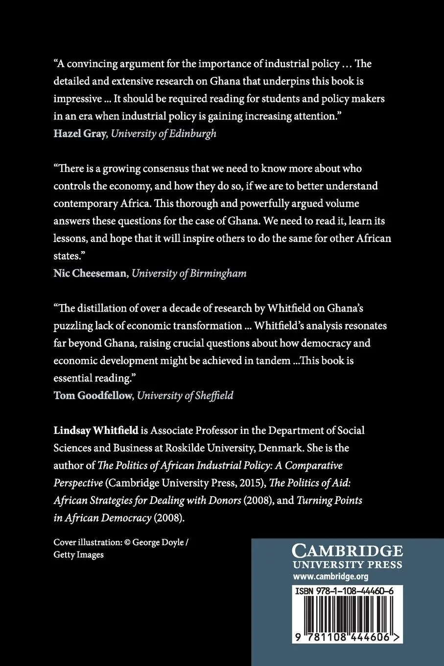 Rückseite: 9781108444606 | Economies after Colonialism | Lindsay Whitfield | Taschenbuch | 2020