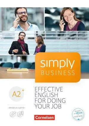Cover: 9783065204606 | Simply Business A2+ - Coursebook mit Audio-CD und Video-DVD | Lloyd