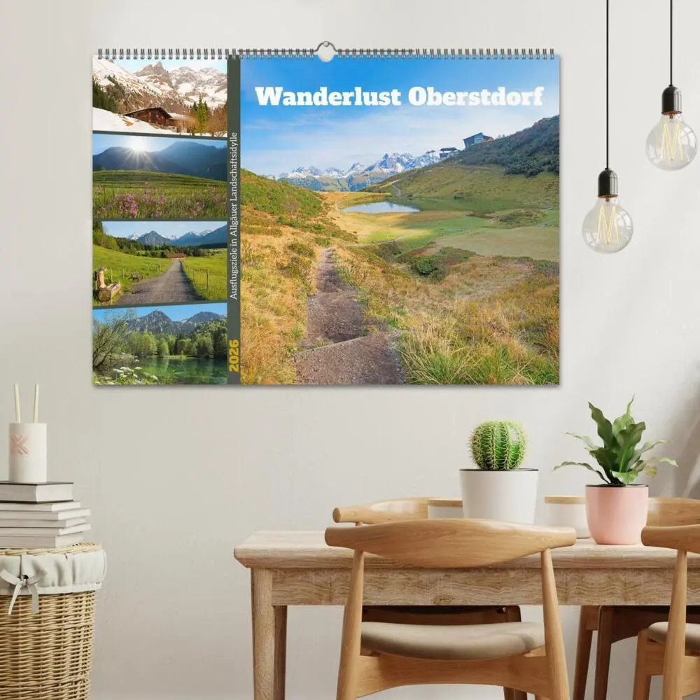Bild: 9783457274606 | Wanderlust Oberstdorf (Wandkalender 2026 DIN A2 quer), CALVENDO...