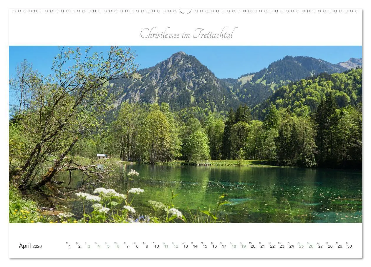 Bild: 9783457274606 | Wanderlust Oberstdorf (Wandkalender 2026 DIN A2 quer), CALVENDO...