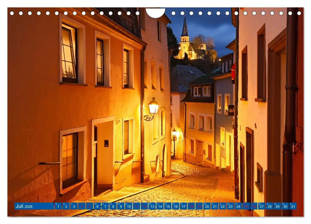 Bild: 9783457344606 | Idyllisches Saarburg (Wandkalender 2026 DIN A4 quer), CALVENDO...