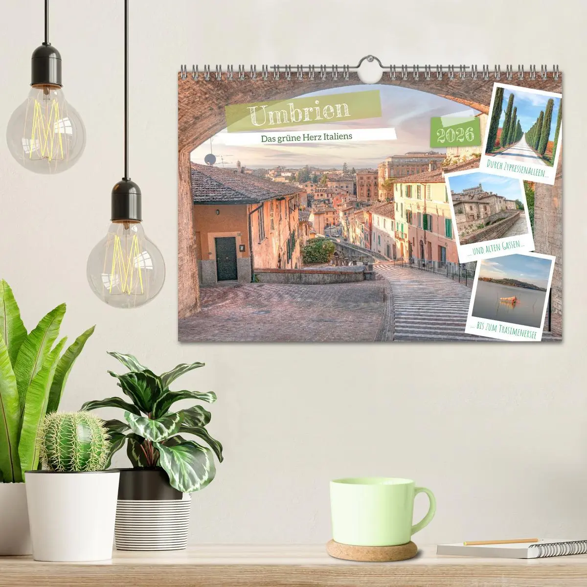 Bild: 9783457584606 | Umbrien - Das grüne Herz Italiens (Wandkalender 2026 DIN A4 quer),...