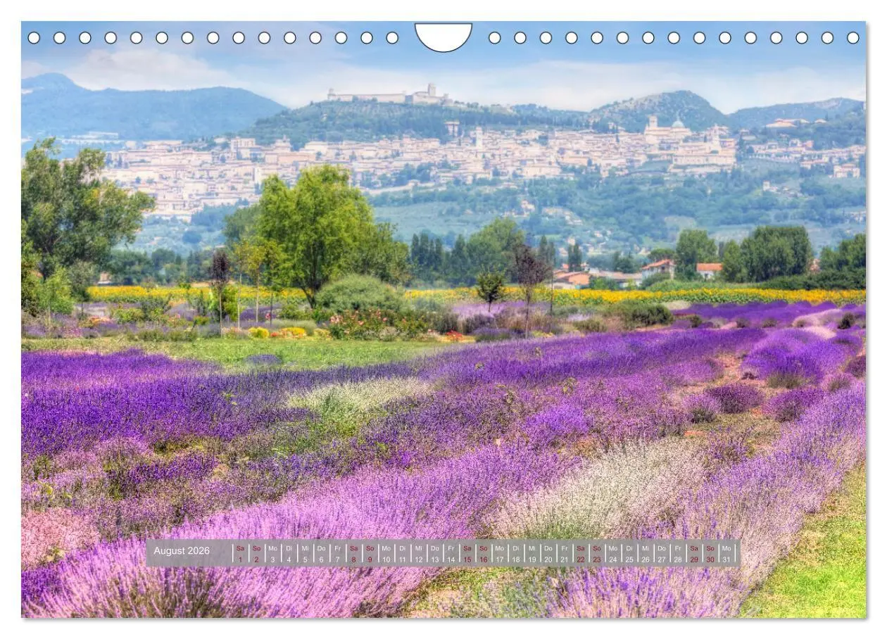 Bild: 9783457584606 | Umbrien - Das grüne Herz Italiens (Wandkalender 2026 DIN A4 quer),...