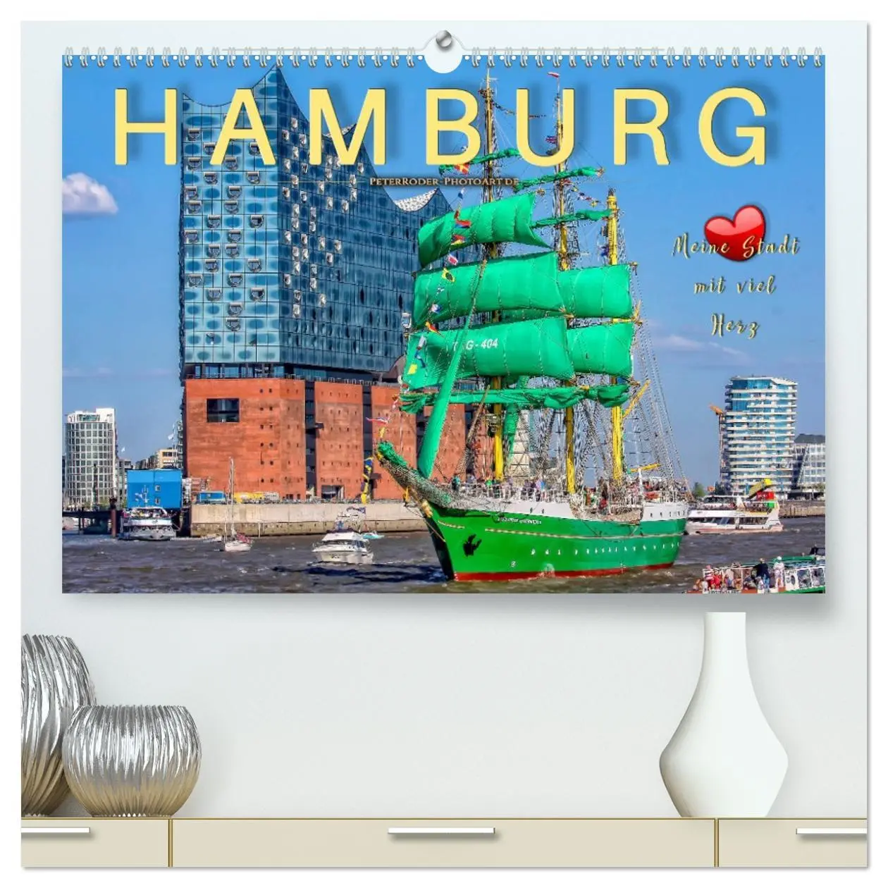 Cover: 9783457724606 | Hamburg - meine Stadt mit viel Herz (hochwertiger Premium...